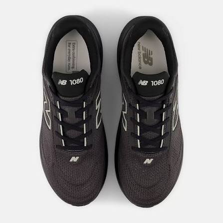 NEW BALANCE MEN'S FRESH FOAM X 1080 BLACK/FADED BLACK//OLIVINE