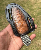 D2 Steel integral edc knife