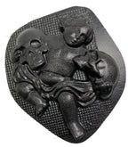 Cherub Holding Skulls Mold | Gothic Angel Casting Mold | Pacific Mold Design