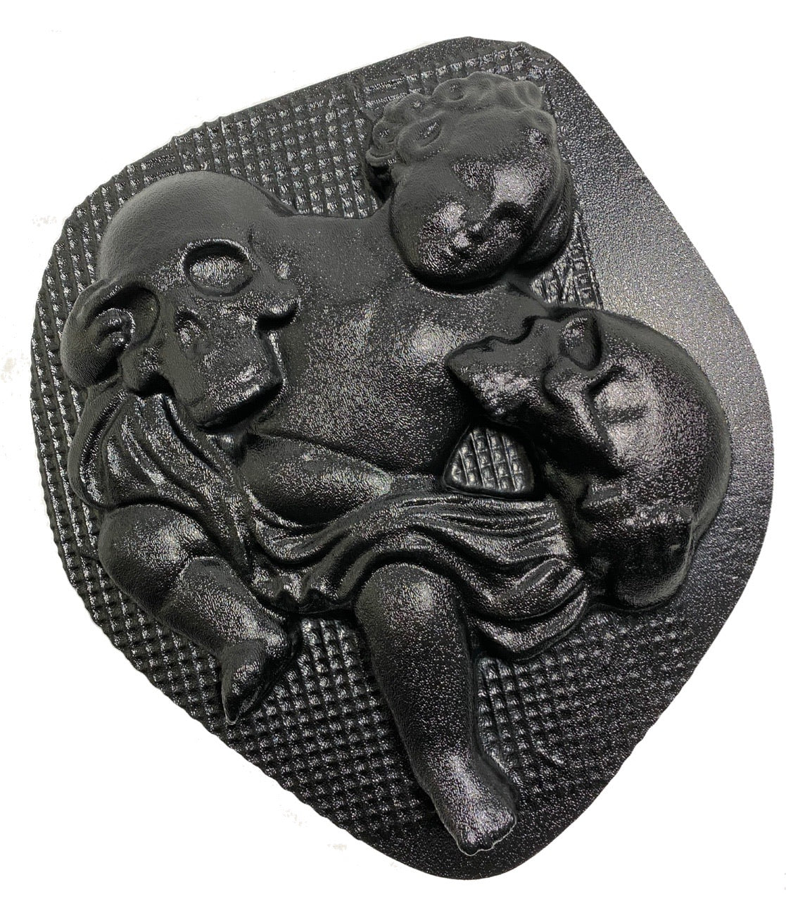 Cherub Holding Skulls Mold | Gothic Angel Casting Mold | Pacific Mold Design