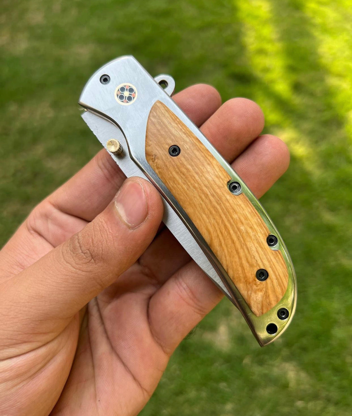 D2 steel Blade EDC Folding Pocket Knife