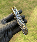 Damascus Blade EDC Pocket Knife