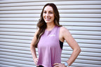 Mama Racerback Crop Tank Top