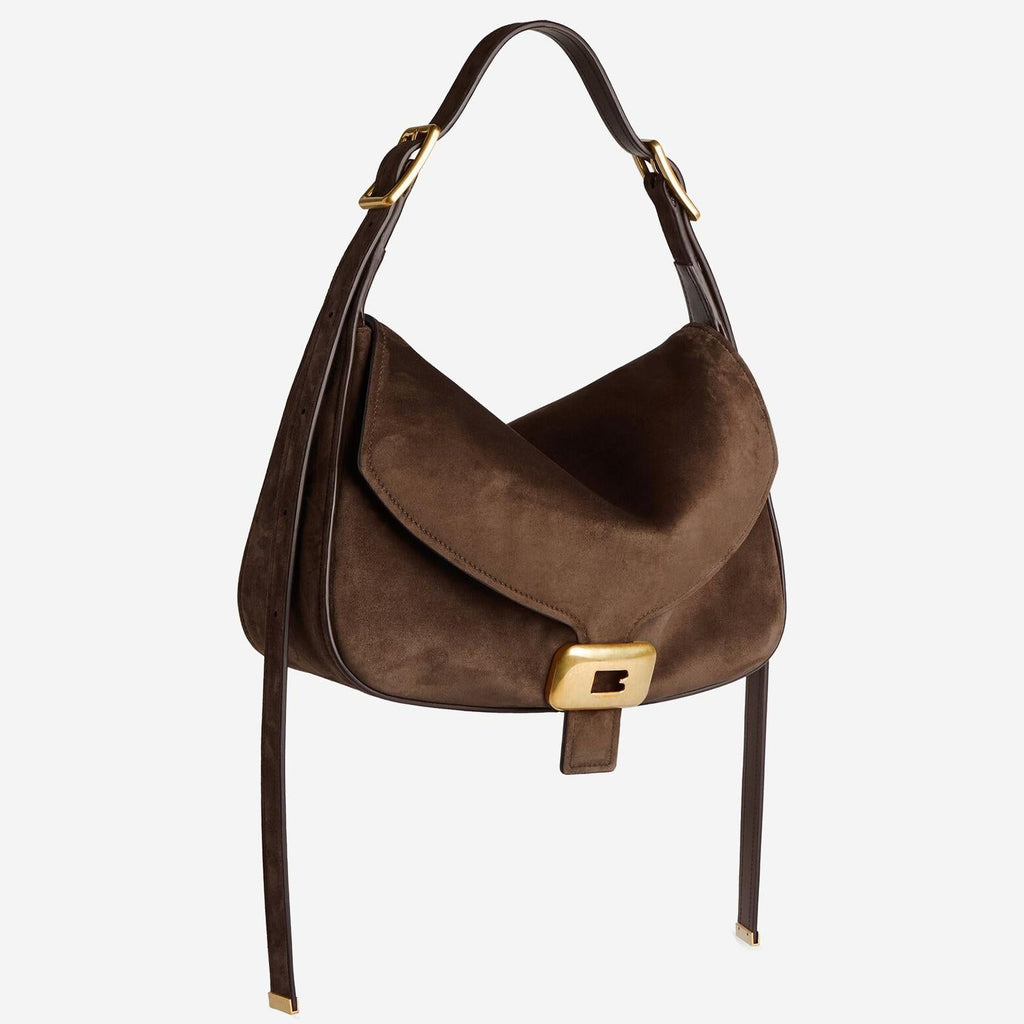 Balenciaga Brown Suede Cicca Shoulder Bag