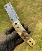 Damascus Blade EDC Pocket Knife