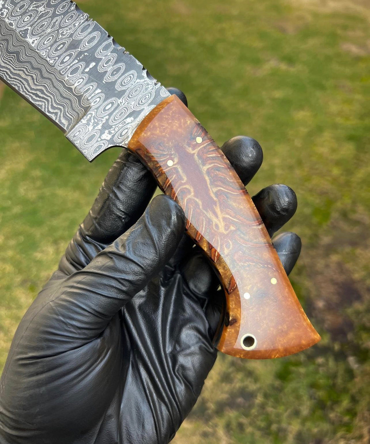 Damascus Steel Classic Outdoor Camping knife