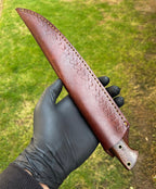 Fixed Blade Damascus steel fillet knife