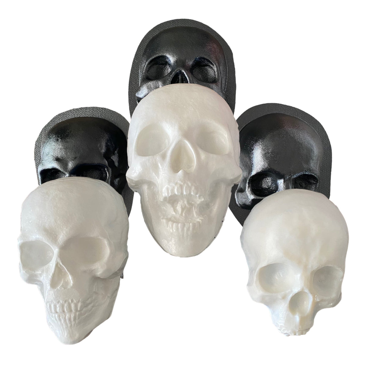 Skull and Femur Mold Bundle