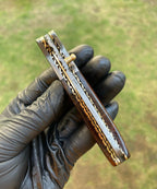 Damascus Folding Blade EDC Pocket Knife