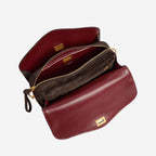 Balenciaga Dark Brown Suede Shoulder Bag