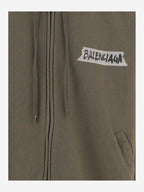 Balenciaga Masking Tape Cotton Sweatshirt