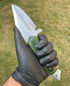 New Custom Handmade D2 Steel Hunting Knife