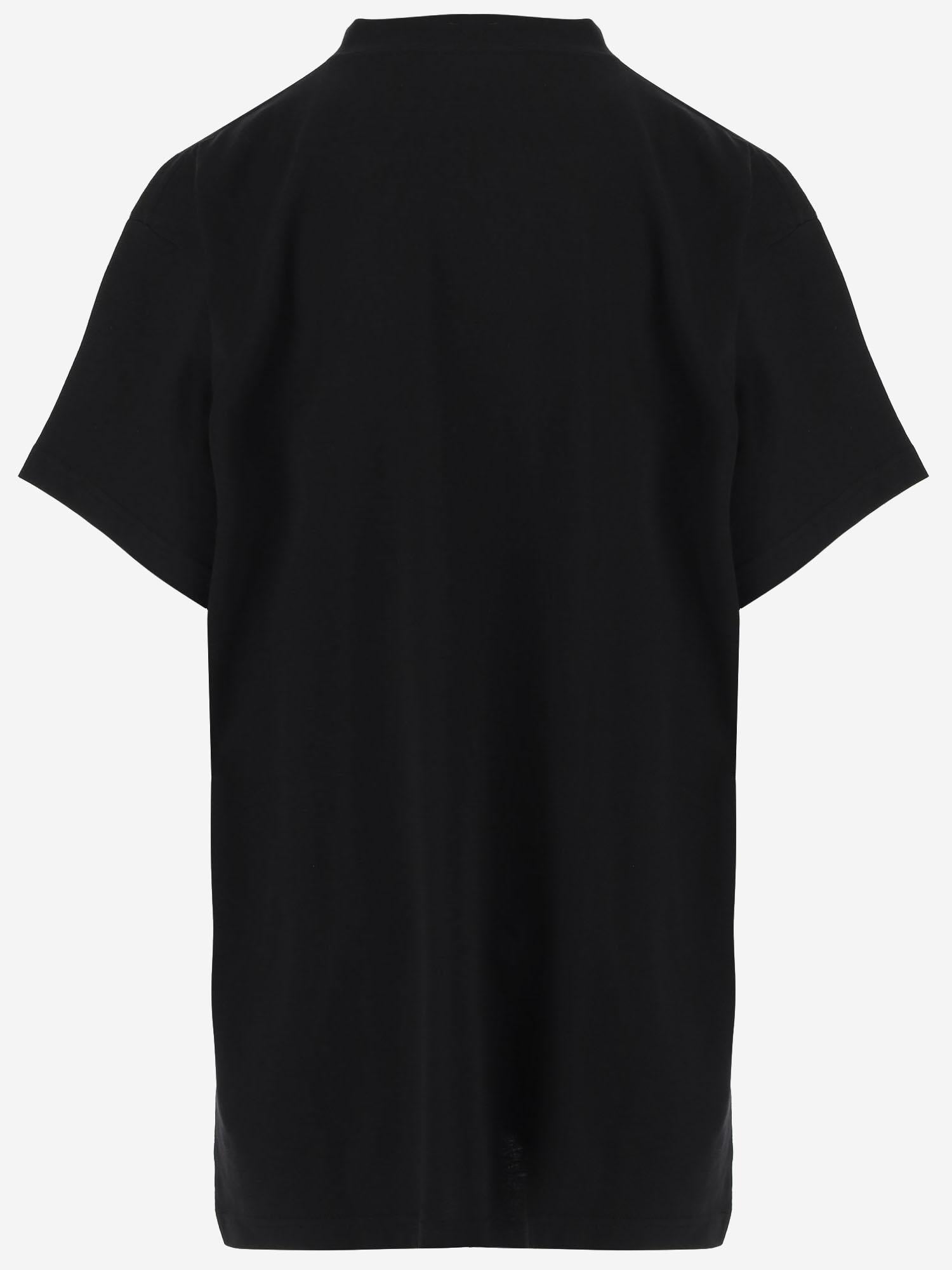 Balenciaga Rhinestone Cotton T-Shirt