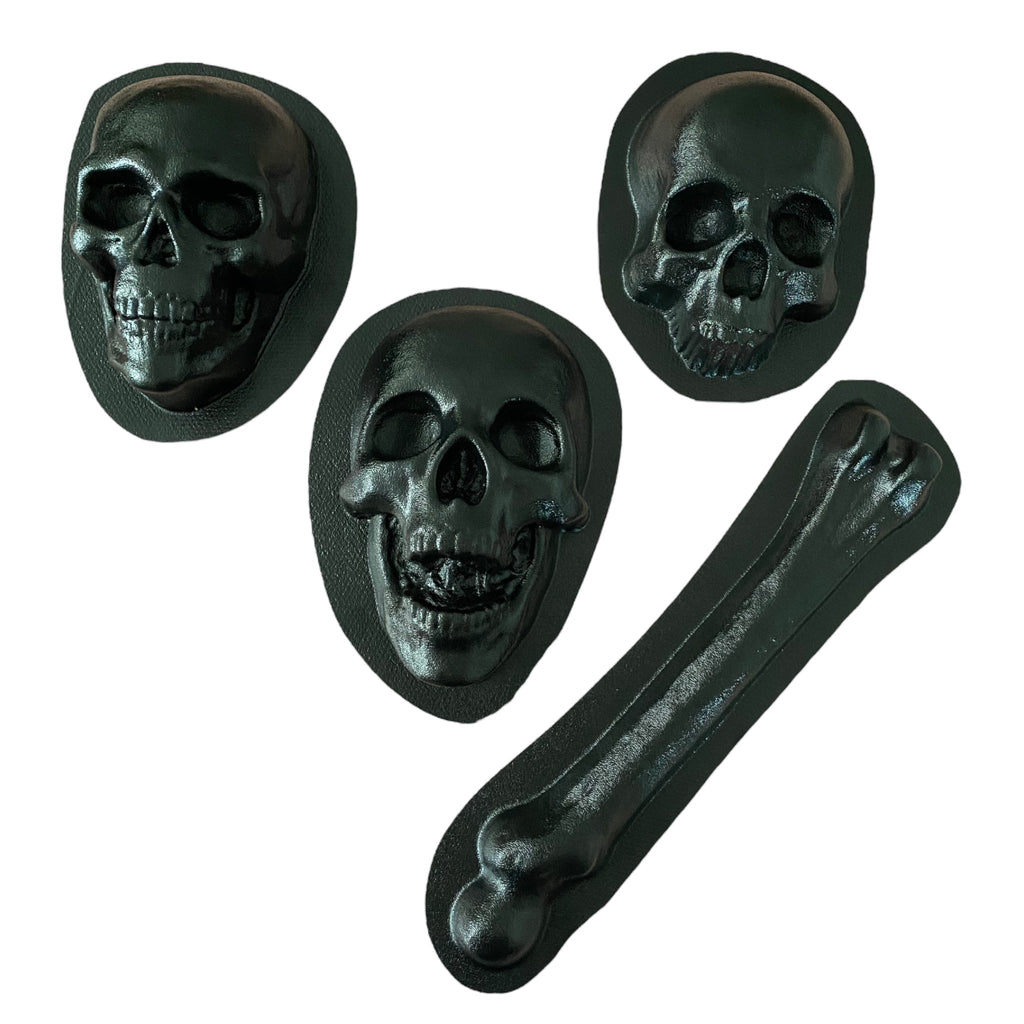 Skull and Femur Mold Bundle