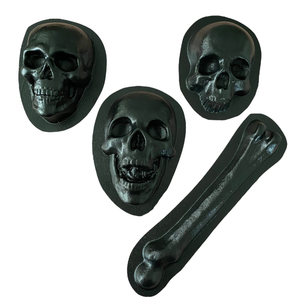 Skull and Femur Mold Bundle