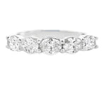 Lab Grown Diamond Wedding Band Ring 14KT White Gold