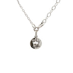 .08ct Black Diamond Animal Pendant Sterling Silver