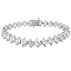 Lab Grown Diamond Tennis Bracelet 14KT White Gold