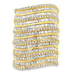 3.25ct Diamond Ring 14KT Yellow Gold