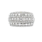 3.00ct Diamond Wedding Band Ring 10KT White Gold