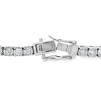 Lab Grown Diamond Tennis Bracelet Sterling Silver