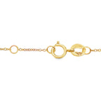 .25ct Ruby Diamond Bracelet 14KT Yellow Gold