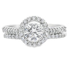 Cubic Zirconia CZ SS Bridal Sterling Silver