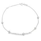 .38ct Lab Grown Diamond Bracelet 14KT White Gold