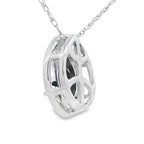 .03ct Onyx Diamond Fashion Pendants 10KT White Gold