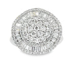 2.00ct Diamond Ring 14KT White Gold
