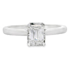 Natural .50ct Lab Grown Diamond  10KT White Gold
