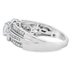 1.53ct Lab Grown Diamond Eng Only 10KT White Gold