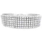 20.00ct Diamond Tennis Bracelet 14KT White Gold