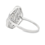 Cubic Zirconium Ring Sterling Silver