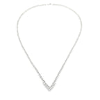 7.00ct Diamond Tennis Necklace 14KT White Gold