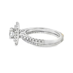 Lab Grown Diamond Fashion band rings 14KT White Gold