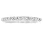 .25ct Diamond Wedding Band Ring 14KT White Gold