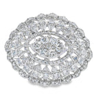 .85ct Diamond Ring 14KT White Gold