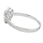 .50ct Mystic Fire Topaz Diamond Ring 10KT White Gold