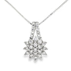 Lab Grown Diamond Fashion Pendants 10KT White Gold