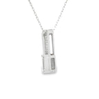 .06ct Zircon Diamond Fashion Pendants 10KT White Gold