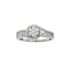 .50ct Diamond Eng Only 10KT White Gold