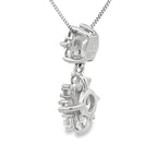 Lab Grown Diamond Fashion Pendants 10KT White Gold