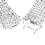 20.00ct Diamond Tennis Bracelet 14KT White Gold
