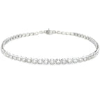 Lab Grown Diamond Tennis Bracelet 10KT White Gold
