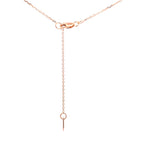 .73ct Ruby Diamond Fashion Pendants 10KT Rose Gold