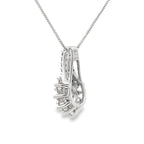 Lab Grown Diamond Fashion Pendants 10KT White Gold