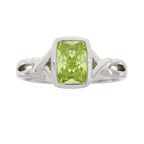 Cubic Zirconium Ring Sterling Silver