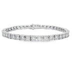 Lab Grown Diamond Tennis Bracelet Sterling Silver