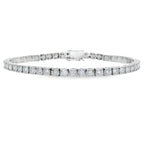 Lab Grown Diamond Tennis Bracelet Sterling Silver